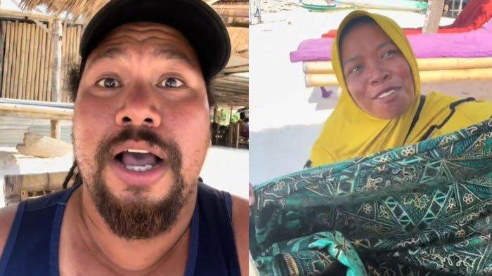 Heboh Ibu Penjual Sarung Bisa Berbicara 5 Bahasa Asing