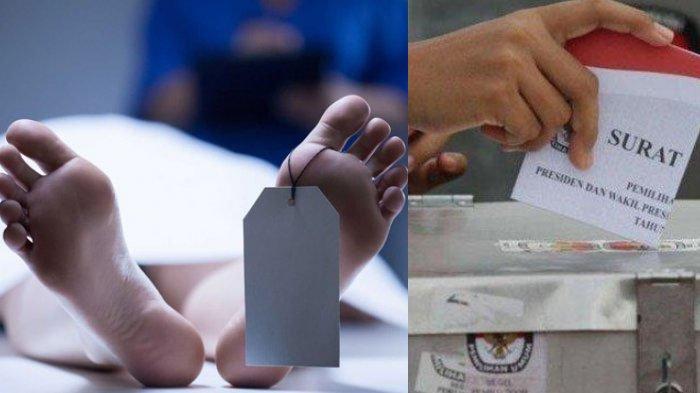 Heboh Ketua KPPS di Medan Meninggal Dunia Saat Tidur Diduga Kelelahan, Sempat Mengeluh Dada Sesak
