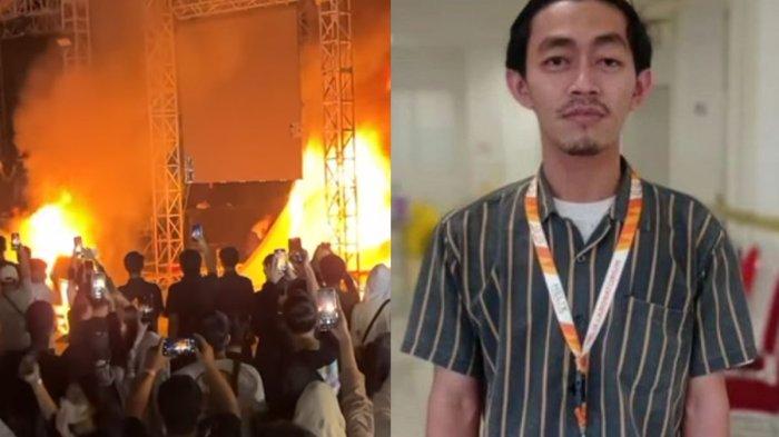 Heboh Penonton Konser Lentera Festival Tangerang Ngamuk, Bakar Panggung Karena Ditipu Oknum Panitia
