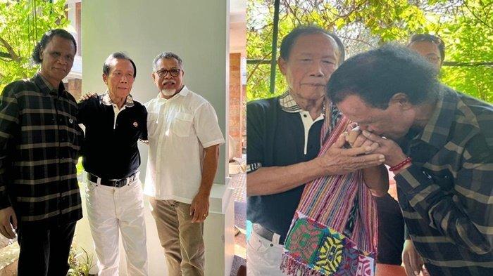 HERCULES MINTA MAAF- Hercules akhirnya mendatangi langsung kediaman Letjen TNI Purn, Sutiyoso di kawasan Cibubur, Jakarta Timur pada Rabu (28/5/2025), usai sempat berseru