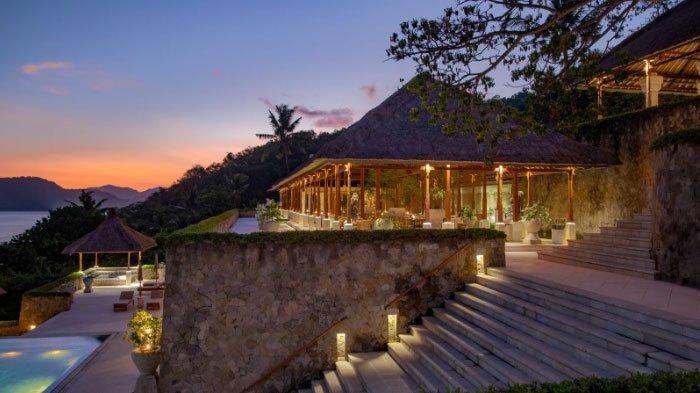 Hotel Amankila Berkonsep ruang Terbuka