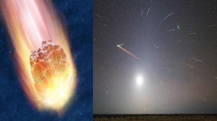 Fenomena Hujan Meteor Perseid akan terjadi puncaknya pada tanggal 12-13 Agustus 2023, untuk Indonesia pengamatan pada pukul 00.14-05.36 WIB.