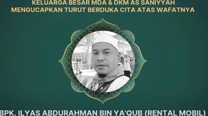 Ilyas Abdurahman (48), bos rental mobil yang menjadi korban penembakan komplotan pelaku penggelapan mobil.
