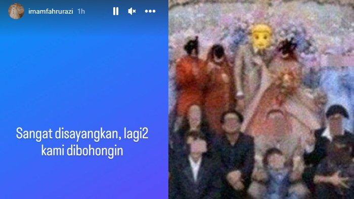 Imam Batal Nikah Uang Kawinan Rp120 Juta Dipakai Mantan Kembali Ditipu, Belum Diganti Rugi