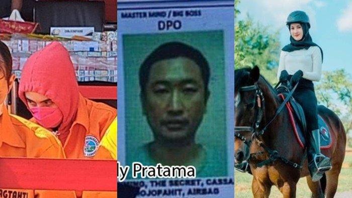(kiri dan kanan) Adelia Putri Salma alias APS tersangka kasus narkoba jaringan Fredy Pratama (tengah) - Inilah awal mula APS terbongkar terlibat kasus narkoba Fredy Pratama