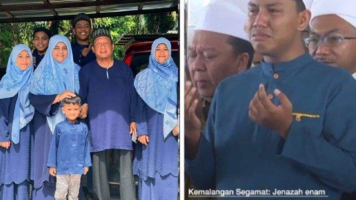 Inilah sosok Abdul Rahman Amir Ruddin pemuda berusia 19 tahun kehilangan ibu, ayah dan keempat adiknya. tangisnya pecah menjadi imam salati keluargany