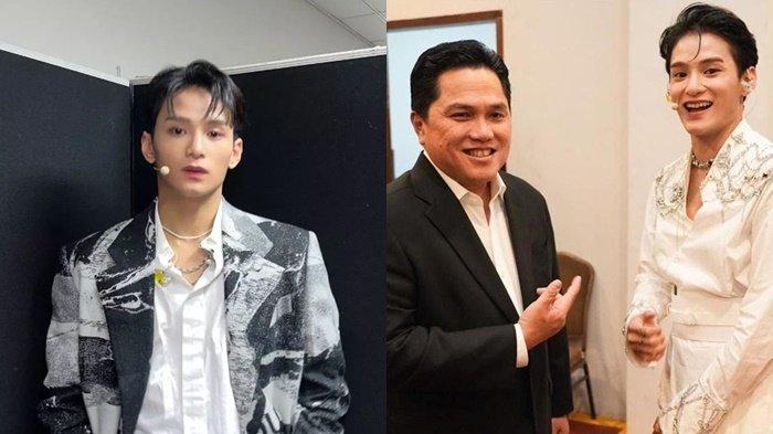 Inilah sosok Zayyan personel XODIAC, band Kpop asal Indonesia yang berkiprah di Korea Selatan yang bertemu dengan Menteri BUMN Eric Thohir.