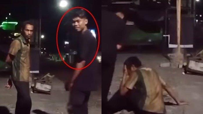 Inilah sosok pemuda yang tega tinju pria diduga orang dalam gangguan jiwa (ODGJ) hingga tersungkur.