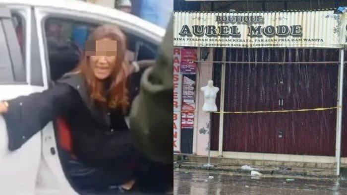 Inilah sosok wanita yang tusuk penjaga toko pakaian hingga tewas di wilayah Cibodas, Kelapa Dua, Tangerang, Senin (1/4/2024).