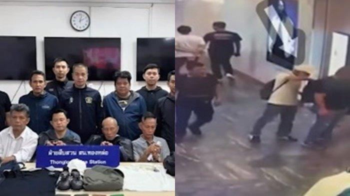 Inilah tampang keempat warga negara Indonesia (WNI) yang curi uang Rp137 juta turis di Thailand berhasil ditangkap.