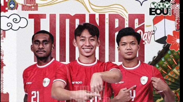 Timnas Indonesia u-19. Jadwal tayang acara TV Jumat (30/8/2024) Pertandingan Seoul Earth On Us Cup Timnas Indonesia U-19 vs Thailand U-19 LIVE pukul 13.30 WIB di Indosiar