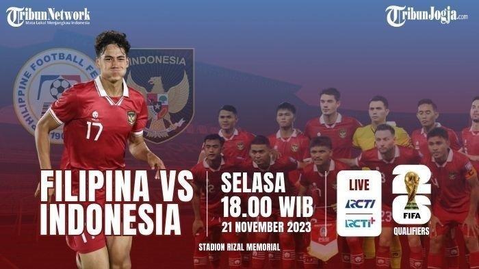 Jadwal tayang acara TV pada Minggu (19 /11/2023) di NET TV, RCTI, Trans TV, Trans 7, dan GTV. Timnas Indonesia berhadapan dengan Filipina di RCTI