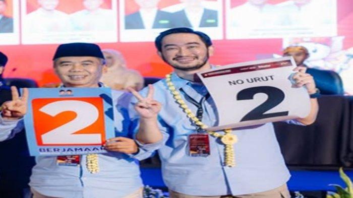 Jeje Govinda dan Asep Ismail calon Bupati Kabupaten Bandung Barat, unggul dalam hasil quick count sementara Pilkada 2024.