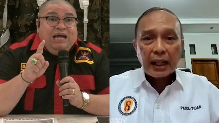 EKS JENDERAL KOPASSUS ULTI RAZMAN- (kiri) Razman menyinggung Gatot Nurmantyo yang meradang pada Hercules. (kanan) Jenderal Kopassus Letjen TNI (Purn) Yayat Sudrajat murka dengan ucapan juru bicara Ketua Umum GRIB Jaya Hercules, Razman Arif Nasution yang menyebut Gatot Nurmantyo gagal saat menjadi Panglima TNI.