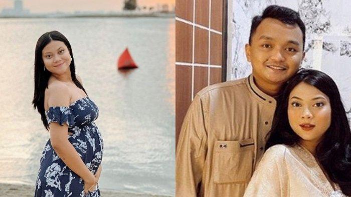 Jeritan tangis Selebgram Hanum Mega tak kuasa diluapkannya mengetahui sang suami Achmad Herlambang yang diduga selingkuh dengan adik kelasnya
