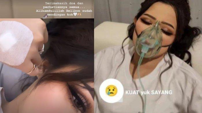 Kondisi Bella Bonita mulai membaik meski masih terbaring di ranjang rumah sakit