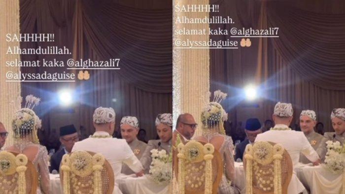 AL GHAZALI DAN ALYSSA RESMI MENIKAH - Kabar bahagia Al Ghazali dan Alyssa Daguise akhirnya resmi menikah hari ini, Senin (16/6/2025) di gedung mewah ST Regis, kawasan Kuningan, Jakarta Selatan.