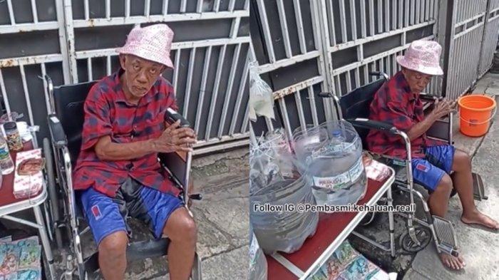 Kabar terbaru pesulap Sutarno alias pak Tarrno kini kedapatan berjualan di pinggir jalan sembari duduk di kursi roda viral dimedia sosial.