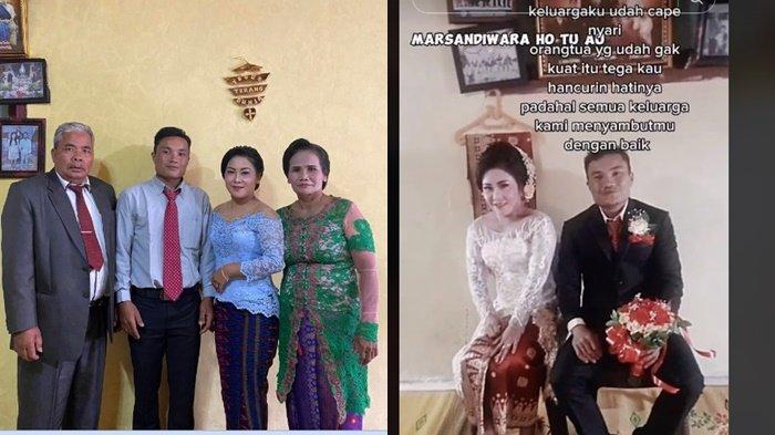 Kaburnya Ohana Afrelina Siregar pengantin baru di Simalungun, Sumatera Utara menjadi kesedihan mendalam bagi keluarga suaminya, E Tamba.