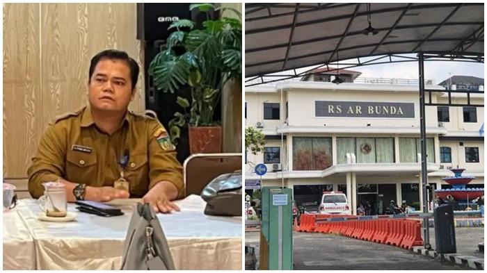 ANAK WALI KOTA DITOLAK - Pelaksana Tugas (Plt) Kepala Dinas Kesehatan Pemerintah kota Prabumulih, Djoko Sulistyo SKm MSi saat diwawancarai beberapa waktu lalu. Djoko menegaskan tim medis rumah sakit AR Bunda jelas-jelas menolak memberikan pelayanan kesehatan ke anak Walikota Prabumulih. 