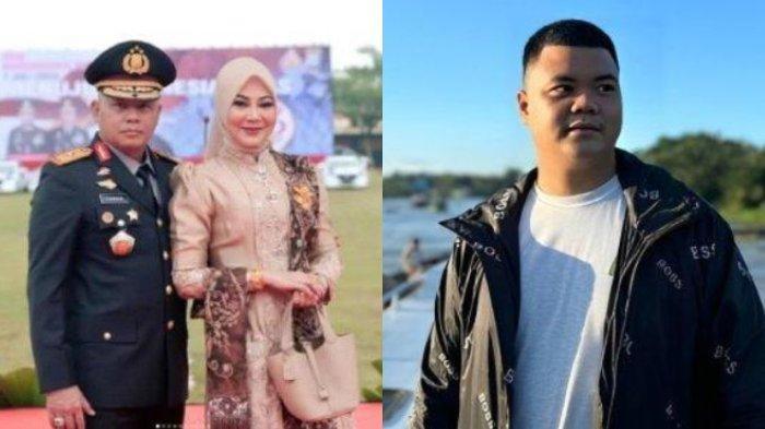 KELUARGA KAPOLDA FLEXING - Kolase foto Kapolda Kalsel Irjen Rosyanto Yudha Hermawan dan istrinya, Yeni Susanty (kiri) dan anaknya, Ghazyendha Aditya Pratama (kanan). Kapolda Kalsel ini sekarang disorot akibat sang istri dan anak diduga doyan flexing di media sosial, Februari 2025.