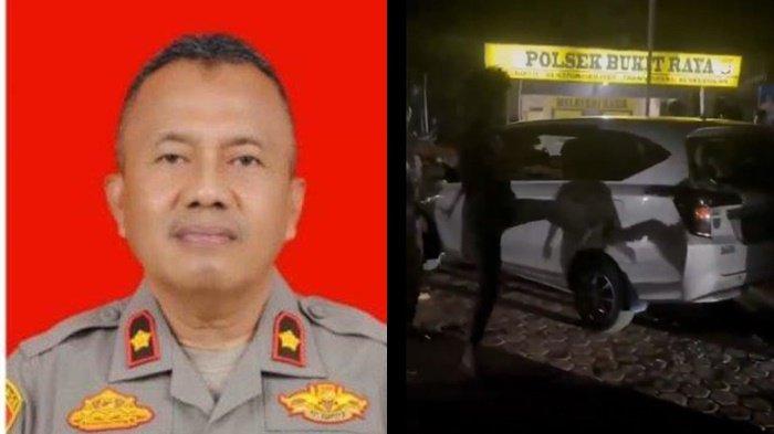KAPOLSEK BUKITRAYA DICOPOT- Kapolsek Bukitraya di Pekanbaru, Kompol Syafnil dicopot dari jabatannya imbas kasus pengeroyokan debt collector terhadap wanita, Kapolda Riau Irjen Herry heryawan ungkap rasa malunya atas insiden wanita dikeroyok 11 debt collector di depan kantor polisi, copot Kapolsek Bukitraya