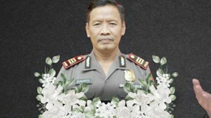Kapolsek Geyer AKP Sunarto semasa hidup. AKP Sunarto dikabarkan tewas kecelakaan