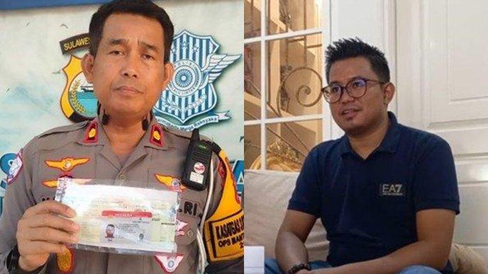 Kasat Lantas Polrestabes Makassar Kompol Mamat Rahmat saat mengumumkan tersangka kecelakaan maut di kantornya, Jumat (11/10/2024).