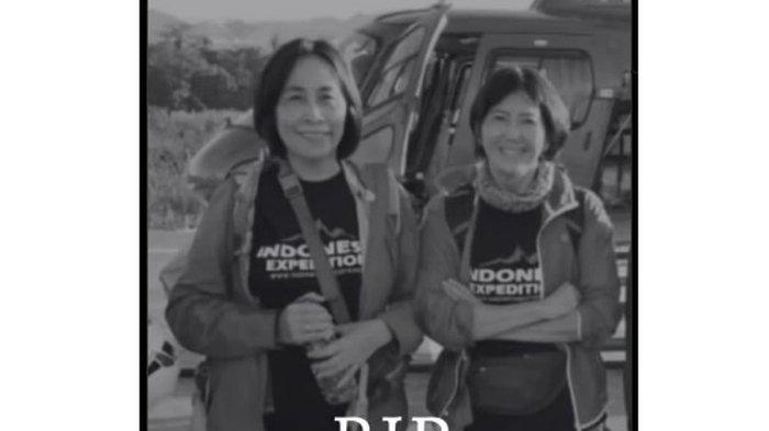 PENDAKI MENINGGAL - Kedua pendaki bernama Lilie Wijayanti Poegiono (kiri) dan Elsa Laksono (kanan) meninggal karena hipotermia atau suhu tubuh turun drastis di bawah suhu normal. Kini postingan terakhir banjir ucapan duka.