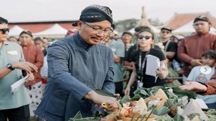 KEKAYAAN KADISPAR GUNUNGKIDUL - Kepala Dinas Pariwisata Gunungkidul, Oneng Windu Wardana, saat acara Gunungkidul Tourism Fest 2024 pada 27 September 2024.