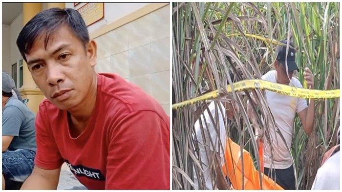 WANITA HAMIL TEWAS -- Nofrizal, suami Mita Rosnita saat diwawancarai awak media, Minggu (18/5/2025) petang. Mita yang sedang hamil 6 bulan ditemukan tewas di perkebunan tebu wilayah Desa Seri Bandung, Minggu (18/5/2025). Hingga, Senin (19/5/2025), polisi masih mendalami keterangan saksi terkait kasus ini.
