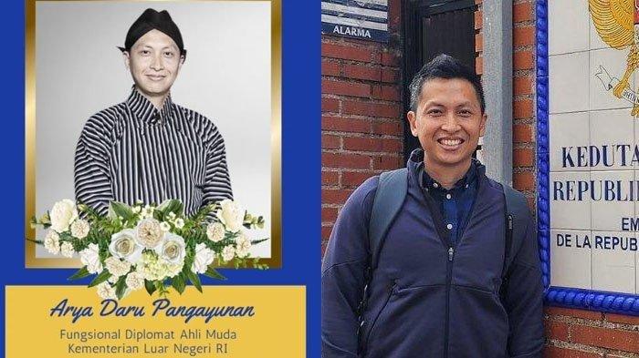 DIPLOMAT MUDA TEWAS - Arya Daru Pangayunan semasa hidup. Foto ini diunggah di media sosialnya pada 4 Februari 2024. Keseharian Arya Daru Pangayunan (39), diplomat Kementerian Luar Negeri (Kemenlu), ditemukan tewas di kamar indekosnya di Jalan Gondangdia Kecil Nomor 22, Menteng, Jakarta Pusat, Selasa (8/7/2025) pagi.