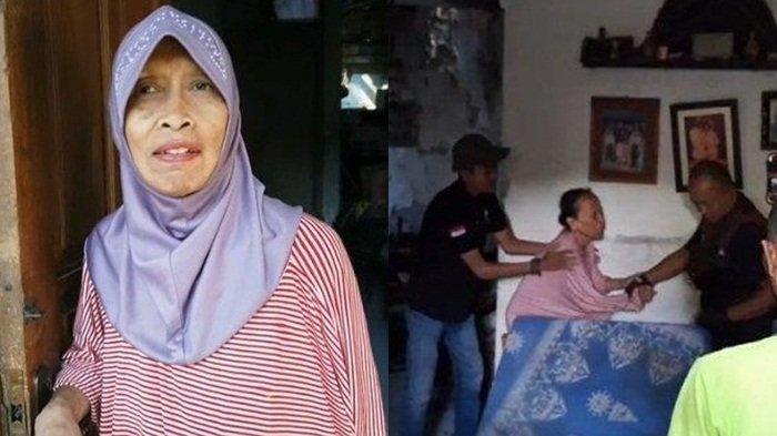 Keseharian ibu Guritno lansia 70 tahun hidup di rumah mewah terbengkalai tanpa air dan listrik.