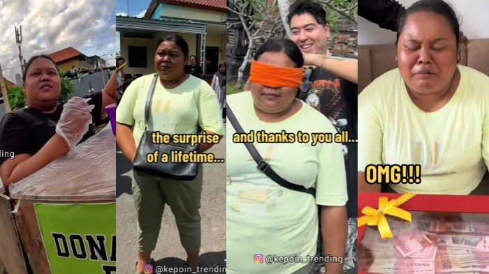 Kisah Wanita Penjual Donat Diberi Rumah dan Uang Oleh Bule, Sempat Beri Dagangannya Secara Gratis