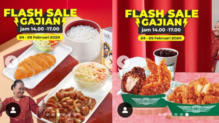 Kode Promo GoFood Hari Ini 27 Februari 2024, Promo Kenyang 24 Jam, Diskon Gajian di Akhir Bulan