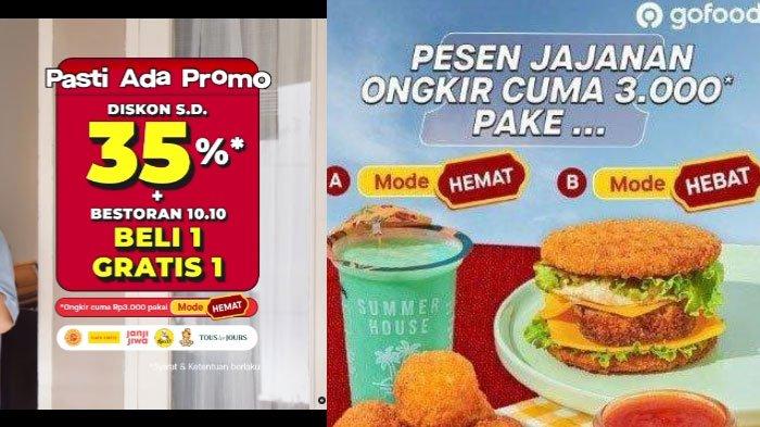 Kode Promo GoFood Hari Ini 4 Oktober 2023