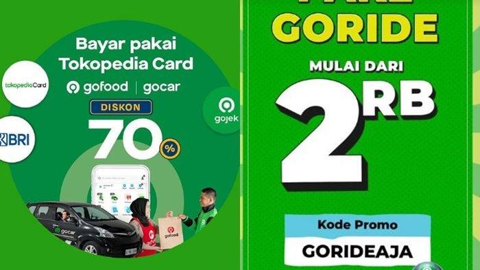 Kode promo Gojek terbaru hari ini 1 Mei 2024 dapatkan diskon besar-besaran hingga cashback GoFood.