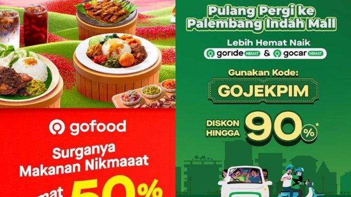 Kode promo Gojek terbaru hari ini 19 September 2024 dapatkan dikosn besar-besaran hingga cashback GoFood.