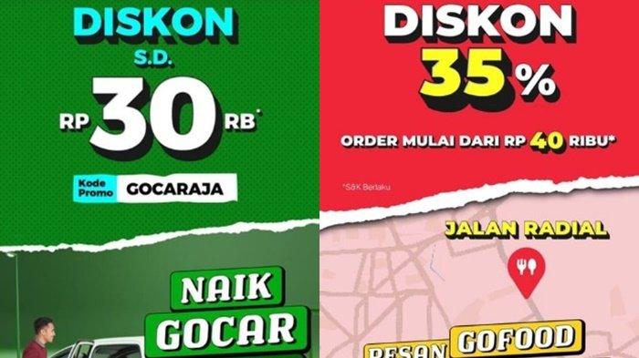 Kode promo Gojek terbaru pertengahan bulan 12 Januari 2024 dapatkan diskon besar-besaran hingga cashback GoFood.