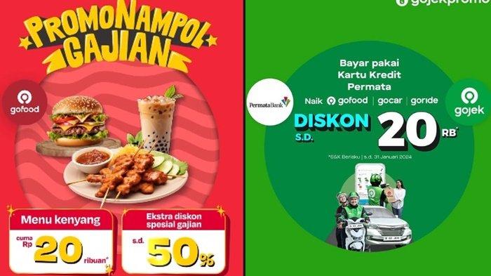 Kode promo Gojek terbaru spesial hari gajian 26 Januari 2024 dapatkan diskon besar-besaran hingga cashback GoFood. GoFood 30 persen + ongkir cuma Rp30