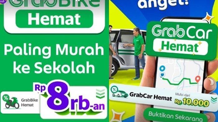 Kode promo Grab Indonesia yang menawarkan diskon hari ini, Rabu, (19/7/2023). Grab memberikan promo dan diskon naik Grabcar hemat cuma Rp 10 ribu.