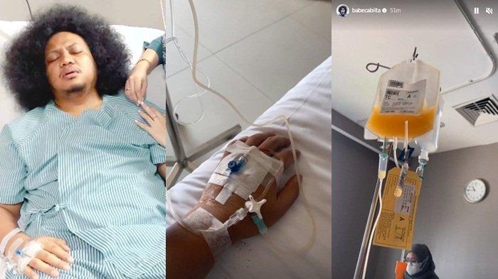 Kondisi terkini komedian Babe Cabita dilarikan ke rumah sakit karena deman berdarah (DBD).