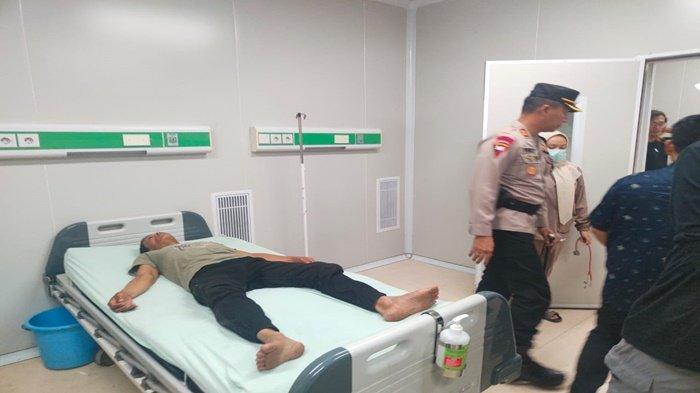 Salah satu korban dalam peristiwa bentrok warga vs polisi di Dusun IV Desa Paldas, Kecamatan Rantau Bayur Kabupaten Banyuasin, Sumsel dikabarkan berujung bentrok, Selasa (12/09/2023) malam.