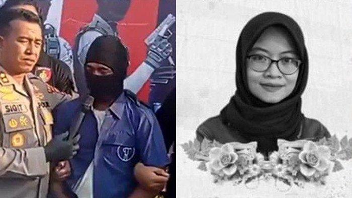 Dwi (kiri) pelaku pembunuhan dosen UIN Raden Mas Said Surakarta.
