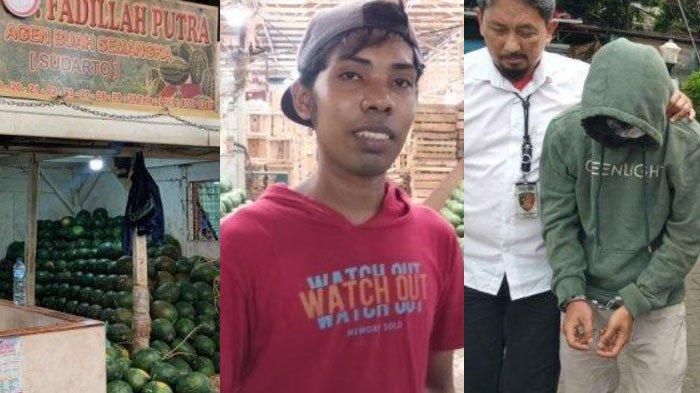 Kronologi Pegawai Kios Semangka Kramat Jati Tewas, Disiram Air Keras & Dibacok Saat Layani Pembeli