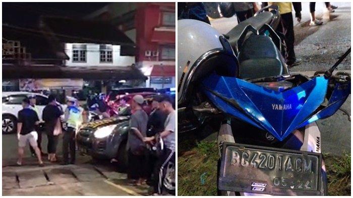 Putri Aisyah Agusti (24) tewas seketika setelah sepeda motor yang dikendarainya masuk lubang lalu ditabrak mobil saat melintas di Jalan AKBP Cek Agus Palembang, Senin (22/4/2024) malam.