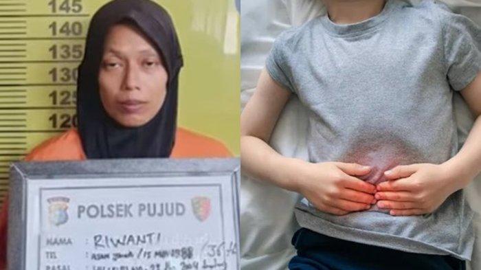 (kiri) pelaku Wiranti. (kanan) ilustrasi. Kronologi aksi keji seorang ibu tiri, Wanti (36) yang tega meracuni anak sambung laki-lakinya di riau. mencampurkan racun tikus ke dalam kopi kemasan