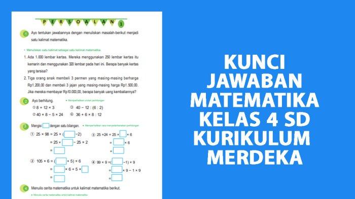 Kunci Jawaban Matematika Kelas 4 Halaman 16 Volume 2 Kurikulum Merdeka ...