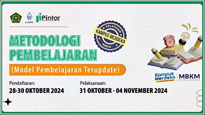 Kunci jawaban, Pelatihan Metodologi Pembelajaran (Model Pembelajaran Terupdate) Pintar Kemenag 2024.