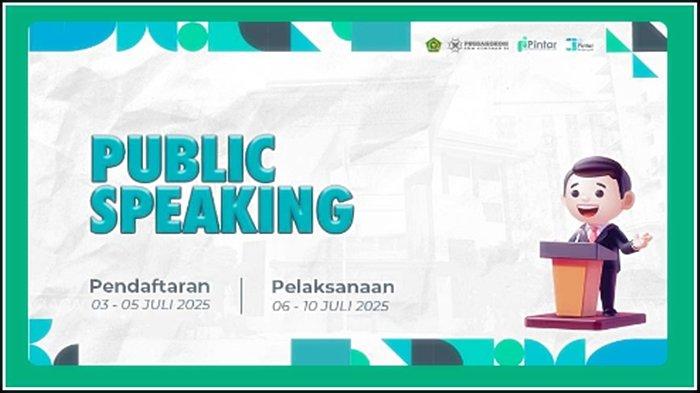 KUNCI JAWABAN - Ilustrasi kunci jawaban Pelatihan Public Speaking Angkatan III, MOOC Pintar Kemenag 2025. Pelatihan berlangsung, 6-10 Juli 2025.